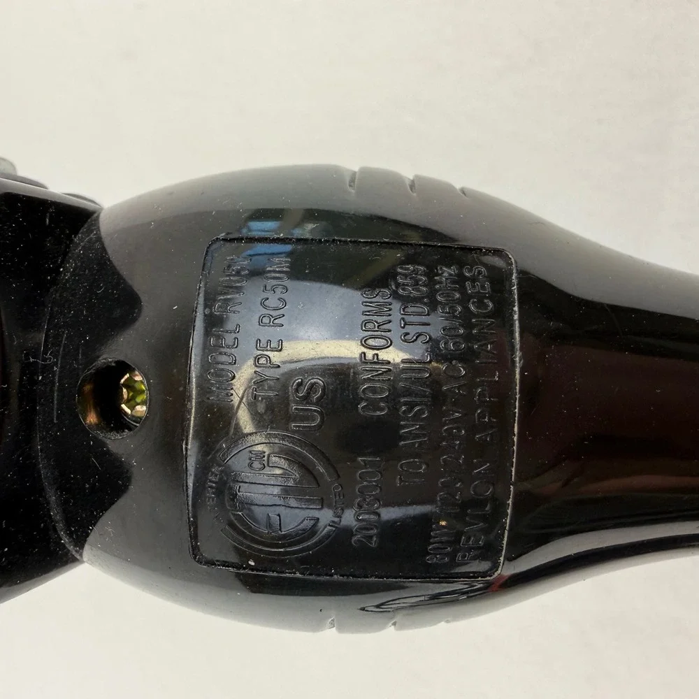 Revlon Curling Iron Grey‎ and Black 1.5 Inch Barrel Hair Styler Tested Working